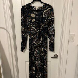 H&M Maxi Dress with Tie Front
